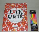 Adult Cancer Book and Pencils