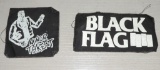 Lot of (2) 1970's Punk Band Jacket Patches