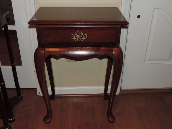 Queen Ann Style Table with Drawer