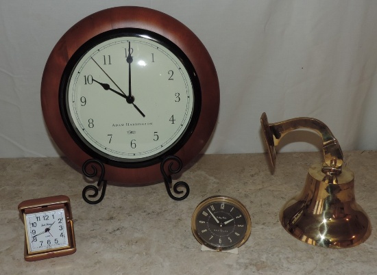 Lot of Clocks and Bell