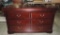 6 Drawer Mahogany Low Dresser