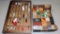 Antique Wood Blocks & Wall Hanging Printers Tray