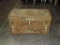 Antique Painted Dome Top Trunk