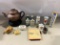 Tray Lot Vintage Porcelain Collectibles