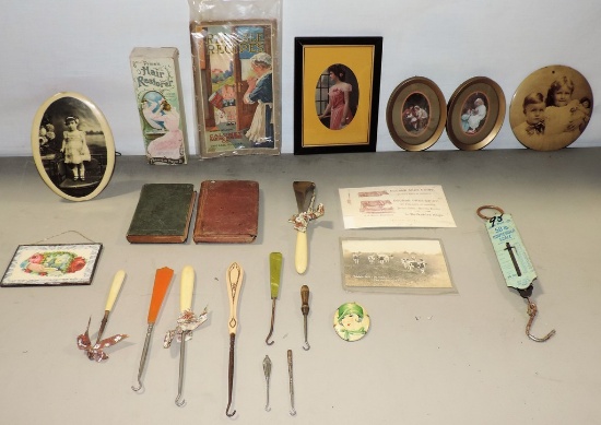 Antique Collectibles Tray Lot