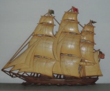 Syroco Sailing Ship Plaque