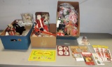 3 Boxes Of Christmas Craft & Decorations