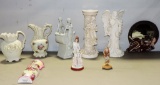 Lot Of Figurines, Composition Household Décor