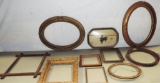 Large Lot Of Old Picture Frames
