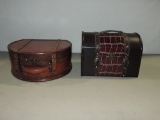 2 Decorative Suitcase Boxes