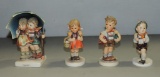 Lot Of 4 Hummel Figurines