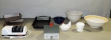 Tray Lot Kitchen & Household Items