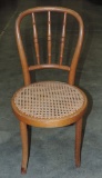 Kohn Childs Cane Seat Bentwood Chair