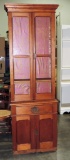 Antique Glass Front Display Cabinet