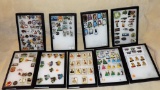 Large Assortment Lions Club Collectors Pins