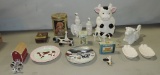 Box Lot Cow Collectibles