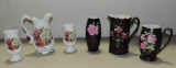 Lot Of Porcelain Vases & Pitchers