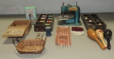 Tray Lot Antique Sewing Collectibles