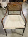 Aesthetic Movement Cane Bottom & Back Arm Chair