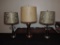 Lot of (3) 1970's Lamps