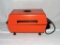 1970's Electric Char B Que Orange Porcelain Grill