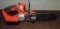 Black and Decker Battery Operated Chainsaw