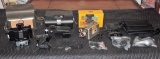 Lot of Vintage Cameras, Box, and More