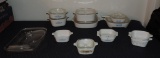 Lot of Vintage Corning ware