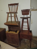 Lot of Furniture and Sewing Machine