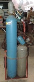 Sedaline Torch Set with Cart, Hoses, and Gauges
