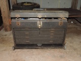 Machinists Tool Box with Contents