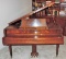 Antique Chickering Baby Grand Piano