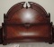 King-size Mahogany head and foot board with matching night stands