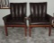 Pair of Leather Arm Chairs