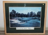 Pinehurst #2 Dave Chapple signed Arnold Palmer Print