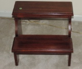 Mahogany Bed Step