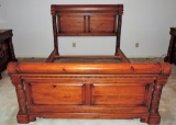 Pine Bed with two night stands ...