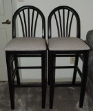 Pair of wooden Bar Stools