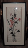 Watercolor of Flowering Vine signed Umner