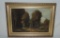Vintage Oil On Board Painting In Gold Frame