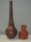 2 Pottery Household Décor Vases