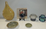 5-Piece Household Ceramic/Pottery Décor Lot