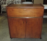 Vintage Mid-Century Design Walnut Founders Furniture Cabinet