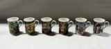 Set Of 6 Danbury Mint Hummel Coffee Mugs