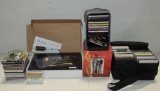 Musical CDs & Cassette Tapes, New Styling Brush & Tie Matic In Boxes.