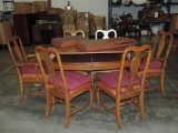 Kling Furniture Maple Queen Anne Dining Table & Chair Set