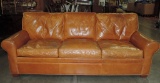 Leather Master Top-Grained Leather Sofa