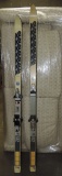 2 Pair 612 Salomon Snow Skis