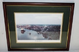 Photograph Of Waterfront & City Of Wilmington. North Carolina In Frame
