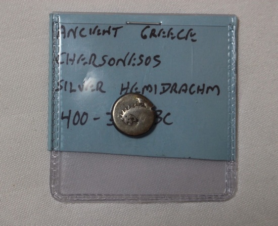Ancient Greece Silver Dragon Coin (400-350 BC)